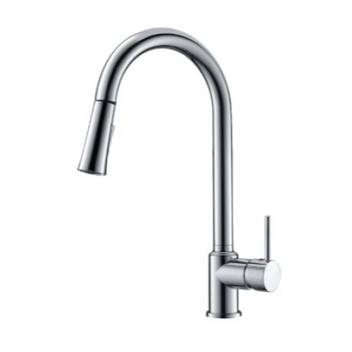 Vòi chậu rửa chén bát Hafele HT19-CH1P201 570.50.280 Augustus nóng lạnh