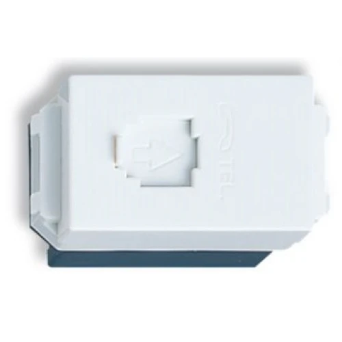 ổ cắm điện thoại 4 cực Panasonic WEV2364SW dòng Wide màu trắng - Tuấn Đức