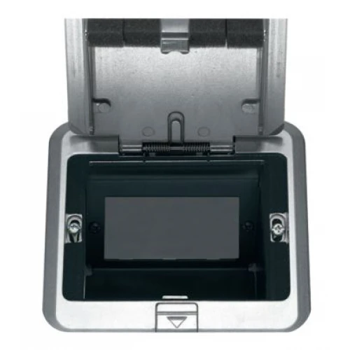 ổ cắm âm sàn Panasonic DUF1200LTK-1 loại 3 thiết bị có đế âm - Tuấn Đức