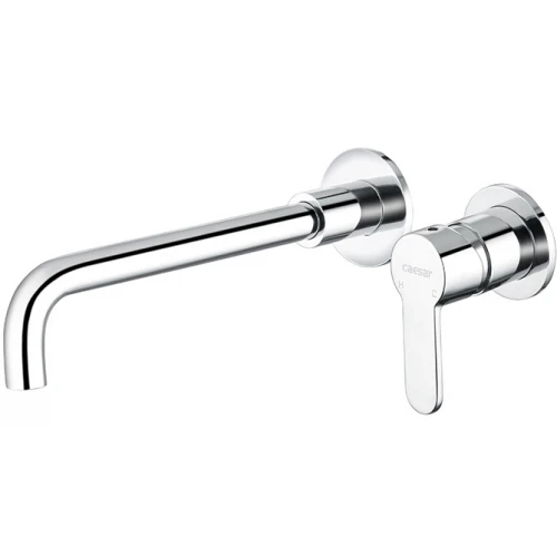 Vòi chậu rửa mặt lavabo gắn tường Caesar B308C nóng lạnh - Tuấn Đức