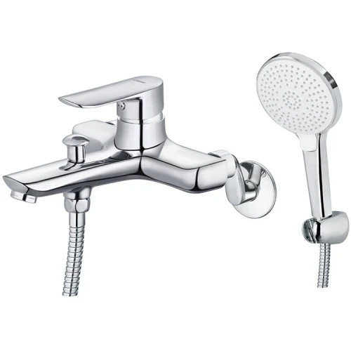 Vòi hoa sen Caesar S733C nóng lạnh xả bồn tắm đứng - Tuấn Đức