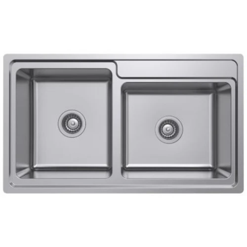 Chậu rửa chén bát Hafele HS20-SSN2S90L 567.20.546 inox 304 2 hộc