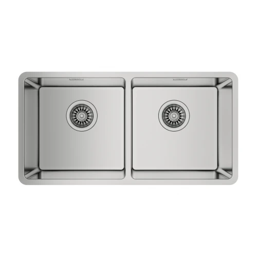 Chậu rửa chén bát Be Linea RS15 2B 860 115030006 Bồn AISI 304 - Tuấn Đức