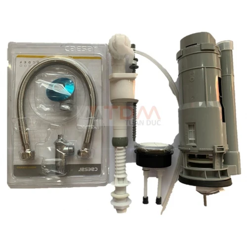 Bộ Xả Bồn Cầu Caesar FP872A 1 Khối (CD1364 CD1374 CD1375) Chính Hãng