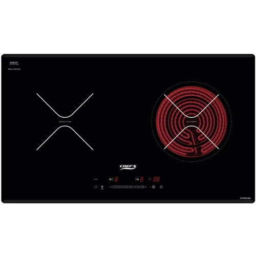 Bếp điện từ Chefs EH-MIX366 mặt kính âm 2 vùng nấu kết hợp - Tuấn Đức