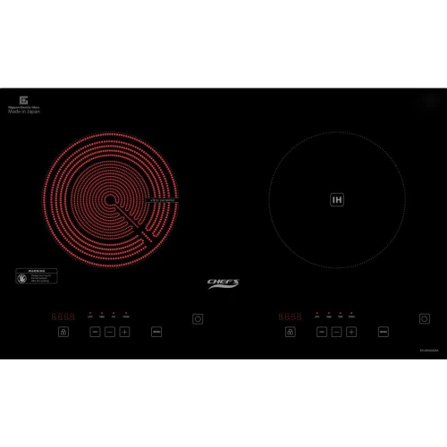 Bếp điện từ Chefs EH-MIX2000A mặt kính âm 2 vùng nấu kết hợp - Tuấn Đức