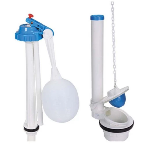 Bộ xả bồn cầu Viglacera BXV2G 2 khối xả gạt VI77, VI44