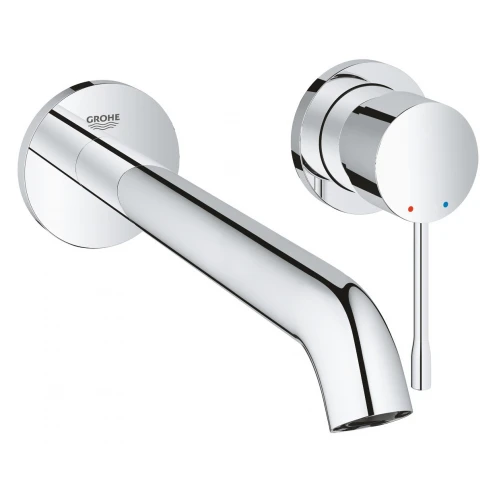 Vòi lavabo gắn tường Grohe 19967001 nóng lạnh Essence New OHM