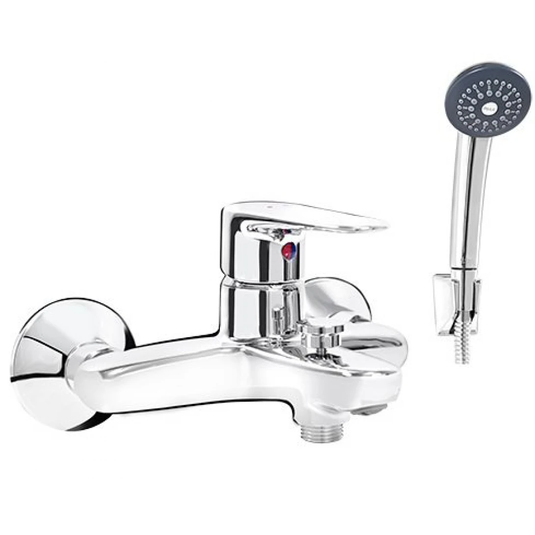 Vòi Sen Tắm Nóng Lạnh Inax BFV-1113S-4C (BFV1113S4C) Tay Sen Mạ Vòi Sen Tắm