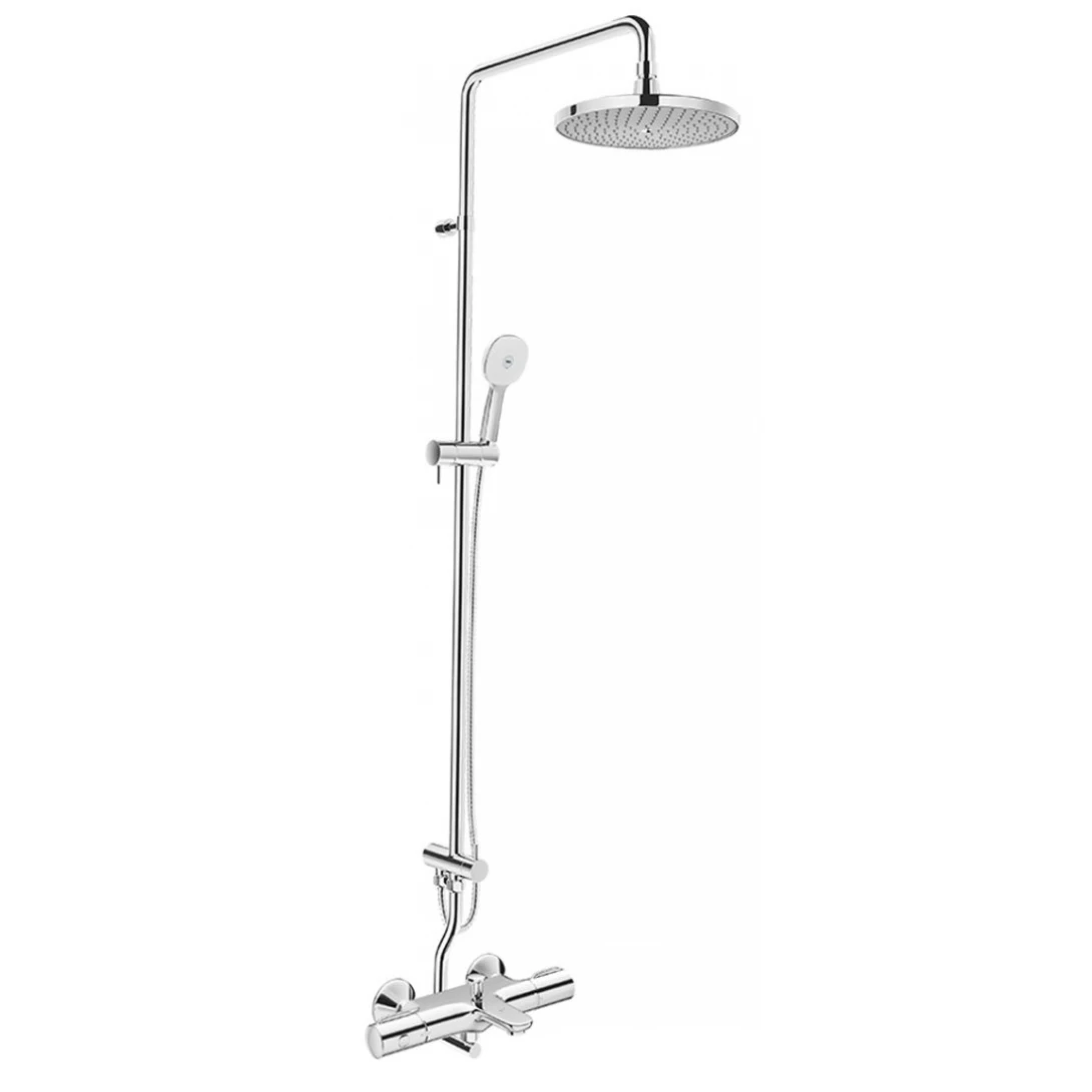 Thiết bị vệ sinh cao cấp chính hãng giá rẻ 2022 Bộ vòi sen cây INAX BFV-3415T-8C (BFV3415T8C) điều chỉnh nhiệt độ