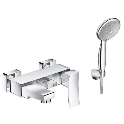 Vòi sen tắm Inax BFV-403S (BFV403S) nóng lạnh kèm tay sen vuông