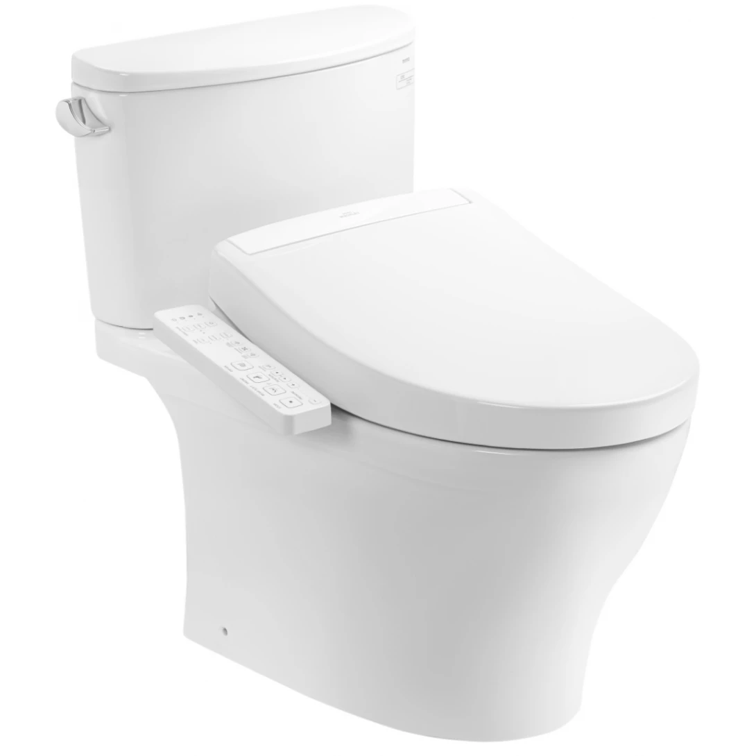 Bồn Cầu Điện Tử TOTO CS767CRW24#XW Washlet TCF33461GAA S2 Giấu Dây