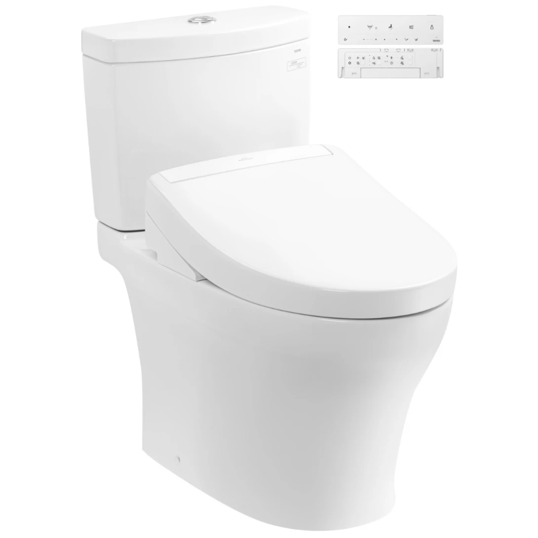 Bồn Cầu Điện Tử TOTO CS769CDRW25 Nắp Rửa Washlet TCF34461GAA S5 Giấu Dây