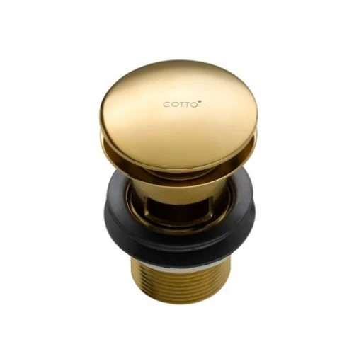 Nút Nhấn Lavabo COTTO CT677#GR(HM) Màu Vàng- Tuấn Đức