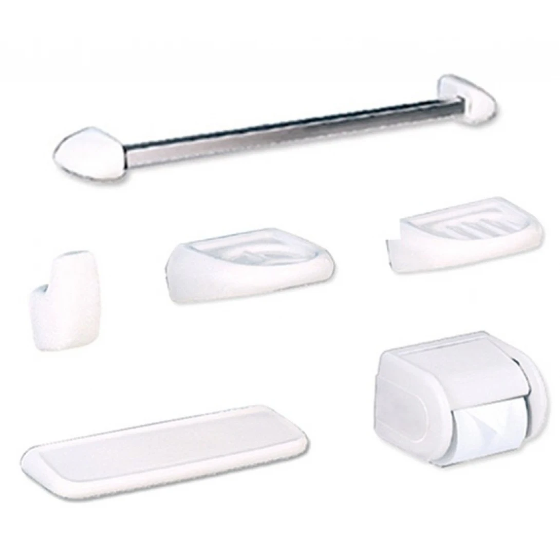 Thiết bị vệ sinh cao cấp chính hãng giá rẻ 2022 Bộ Phụ Kiện Phòng Tắm 6 Món Inax H-AC400V6 Bằng Sứ Phụ Kiện Phòng Tắm
