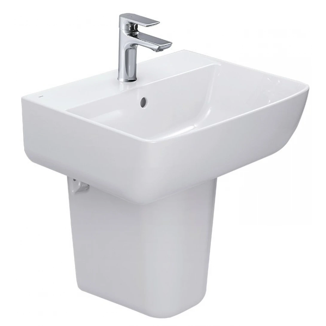 Lavabo Inax L-312V/L-298VC Treo Tường Chân Ngắn lavabo-inax-l-312v-l-298vc-treo-tuong-chan-ngan