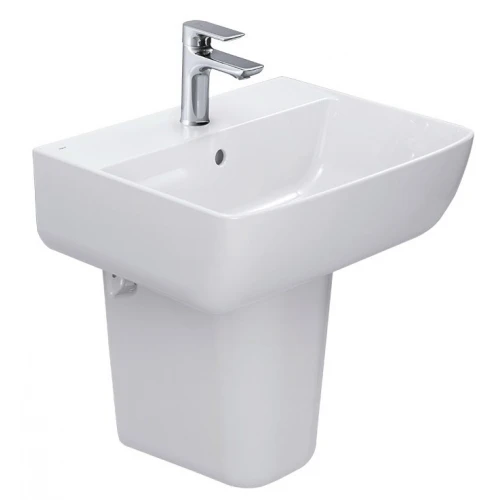 Bộ chậu rửa mặt lavabo Inax L-312V/L-298VC treo tường chân ngắn - Tuấn Đức