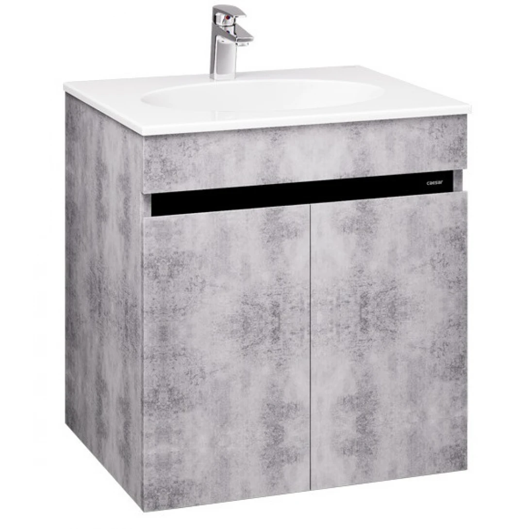 Bộ Tủ Lavabo Caesar LF5024/EH05024ASV Màu Xám bo-tu-lavabo-caesar-lf5024-eh05024asv-mau-xam