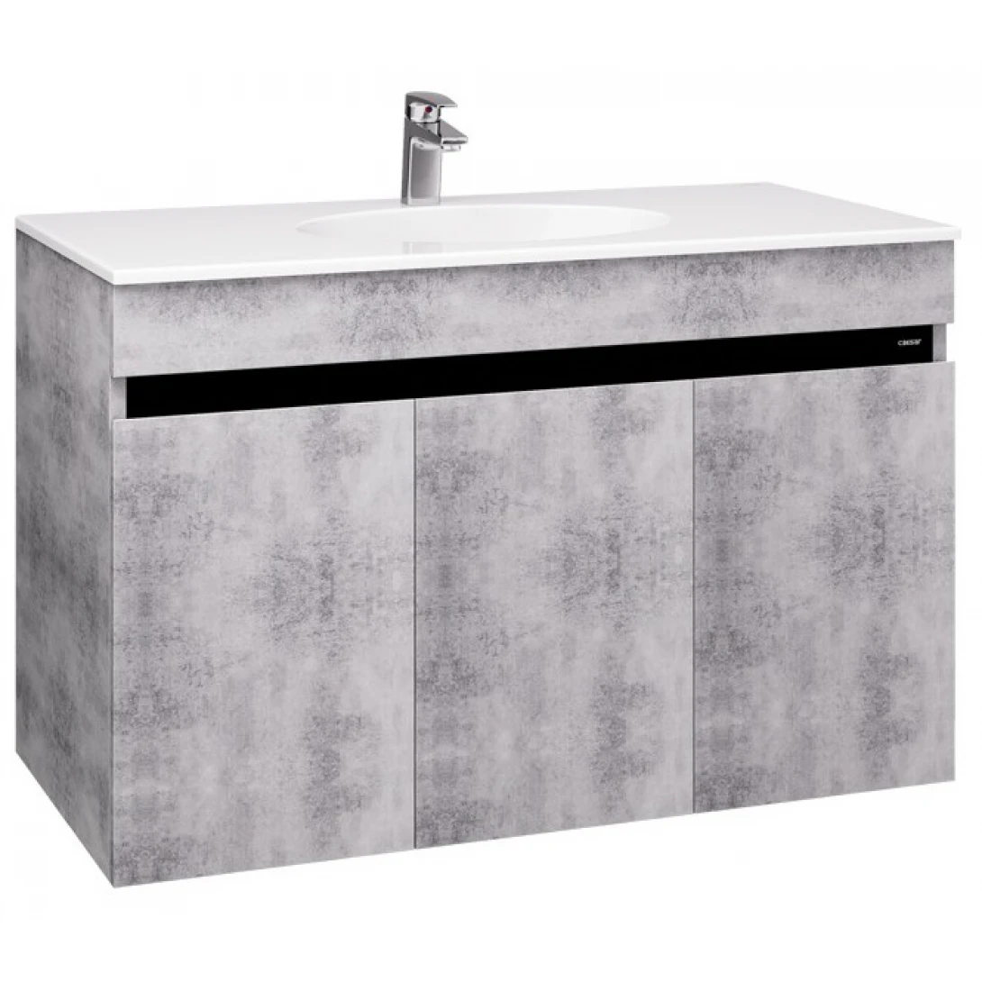 Bộ Tủ Lavabo Caesar Treo Tường LF5028/EH05028ASV Màu Xám bo-tu-lavabo-caesar-treo-tuong-lf5028-eh05028asv-mau-xam
