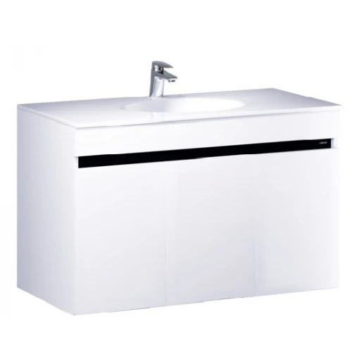 Bộ tủ chậu rửa mặt lavabo Caesar LF5028/EH15028AV liền bàn - Tuấn Đức