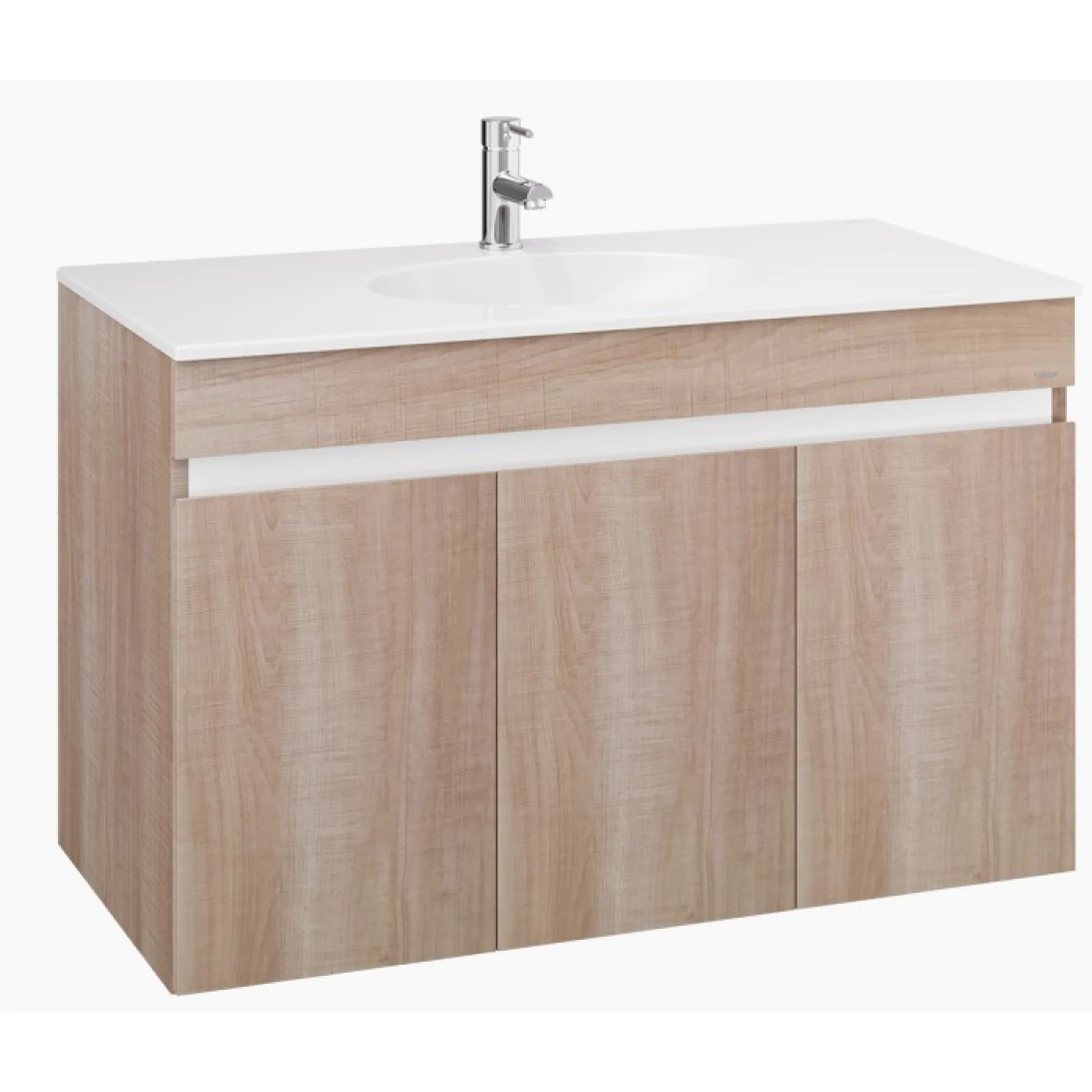 Bộ Tủ Lavabo Caesar LF5028/EH15028AW7V Treo Tường 1000x500mm bo-tu-lavabo-caesar-lf5028-eh15028aw7v-treo-tuong-1000x500mm
