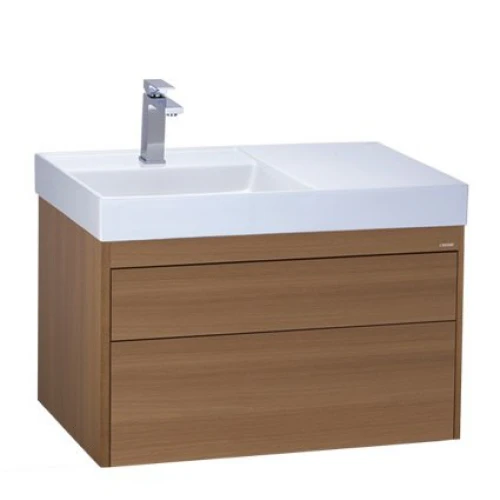 Bộ tủ chậu rửa mặt lavabo Caesar LF5382/EH05382DWV treo tường - Tuấn Đức