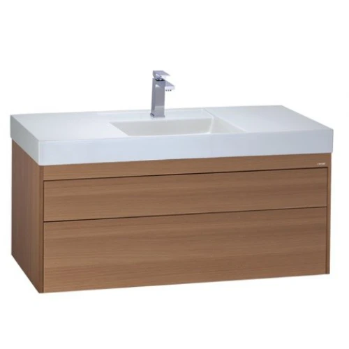 Bộ tủ chậu rửa mặt lavabo Caesar LF5388/EH05388DWV treo tường - Tuấn Đức