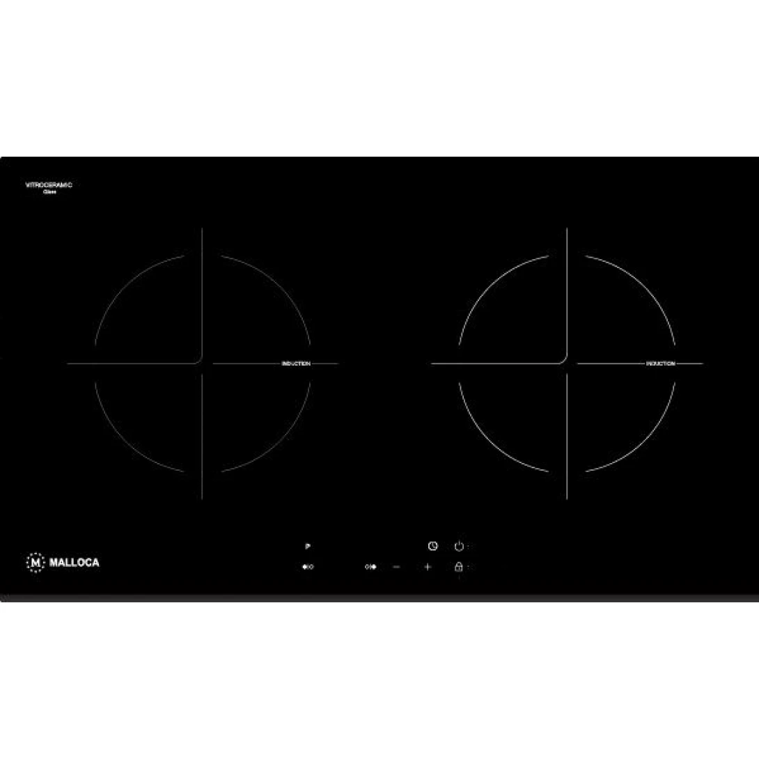 Bếp Điện Từ Malloca MH-7320 I 2 Vùng Nấu Kính Âm
