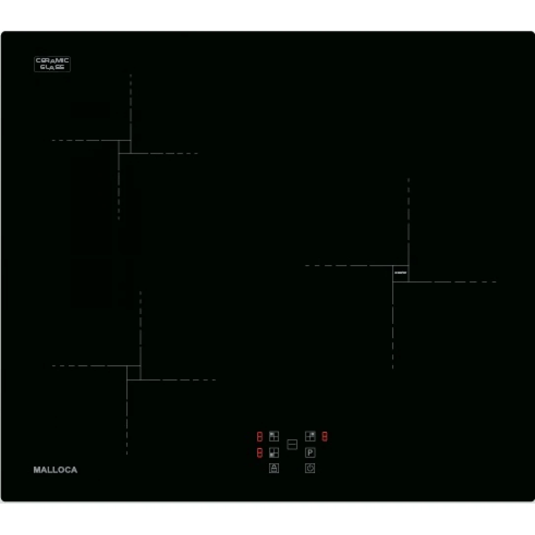 Bếp Từ Malloca MIH 593 ECO 3 Vùng Nấu