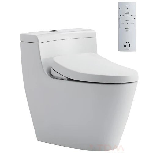Bồn cầu TOTO MS636CDW10 - Bàn cầu nắp tự động đóng mở - Tuấn Đức