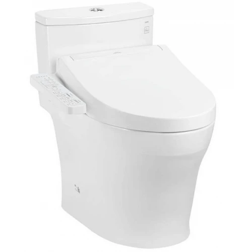 Bồn Cầu Điện Tử TOTO MS885CDW17 Nắp Rửa Washlet TCF23460AAA C2 Giấu Dây