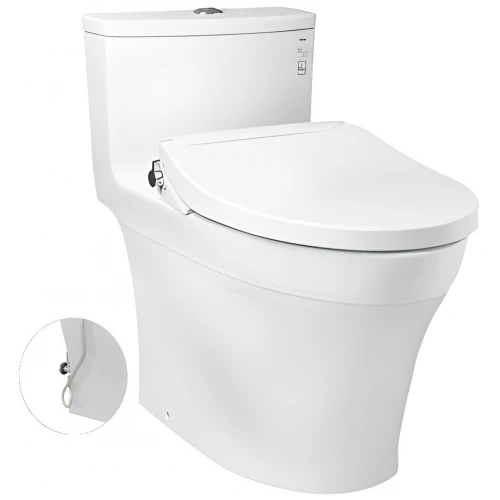 Bồn cầu TOTO MS885DE2 nắp rửa - Bàn cầu tự rửa cơ - Tuấn Đức