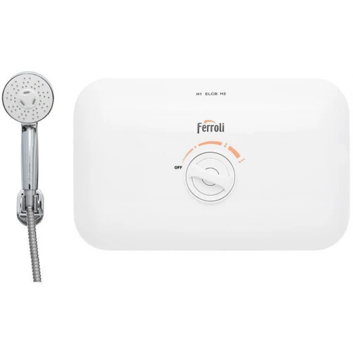 Bình máy nước nóng Ferroli Rita FS-4.5TE trực tiếp - kèm tay sen - Tuấn Đức