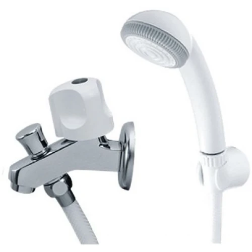 Vòi hoa sen Caesar S108C lạnh tắm đứng tay nhựa - Tuấn Đức