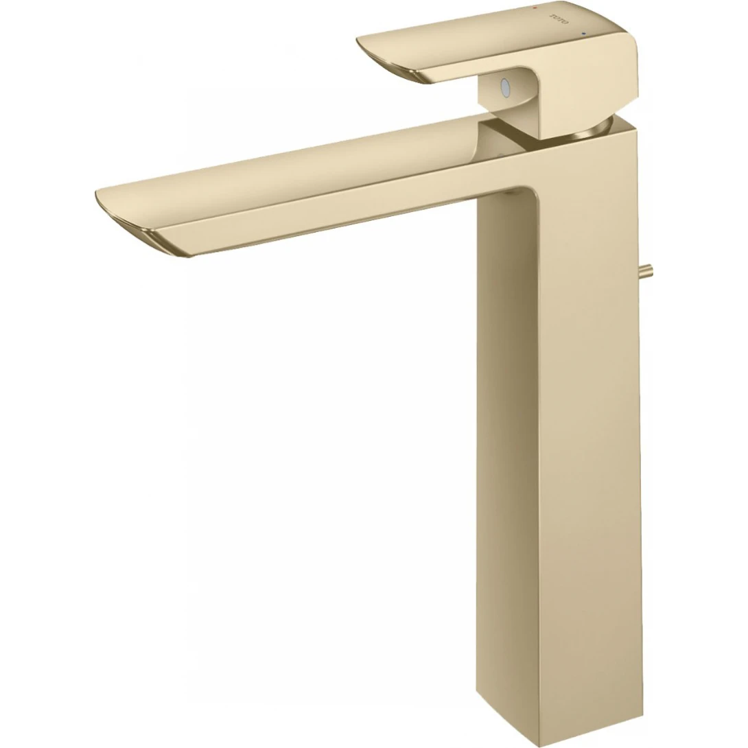 Vòi Lavabo TOTO TLG02307B#BFG Nóng Lạnh Cổ Cao Vàng Pháp Mờ