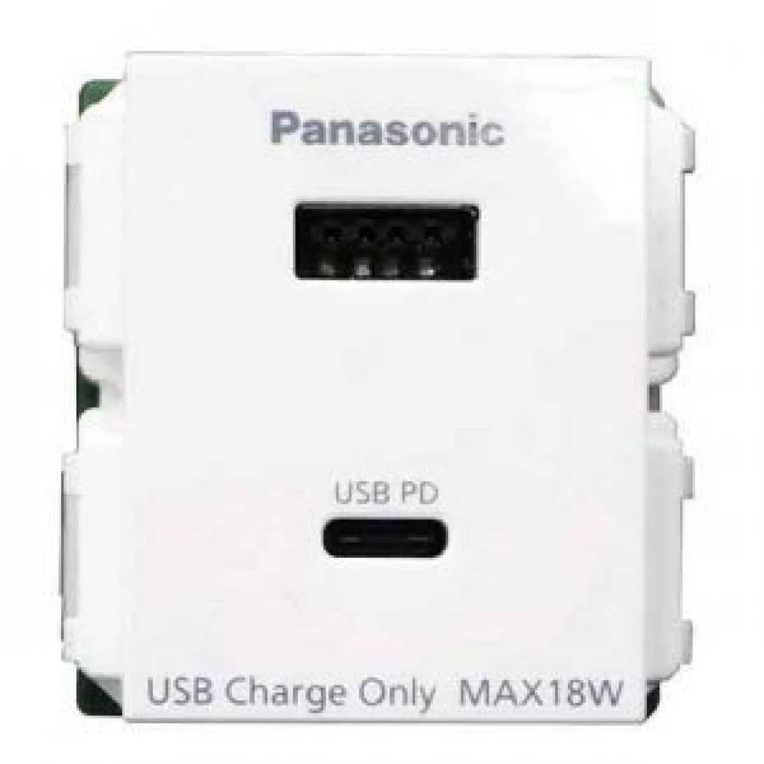 Ổ Cắm USB Panasonic WEF14821W-VN Dòng Wide