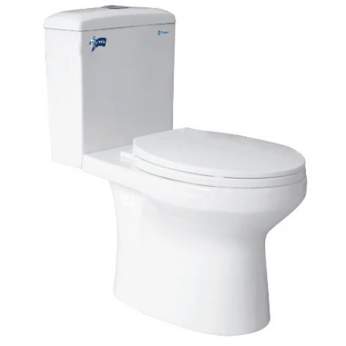 Bồn Cầu Thiên Thanh Peach CD0808 Toilet 2 Khối Xả Nhấn - Tuấn Đức