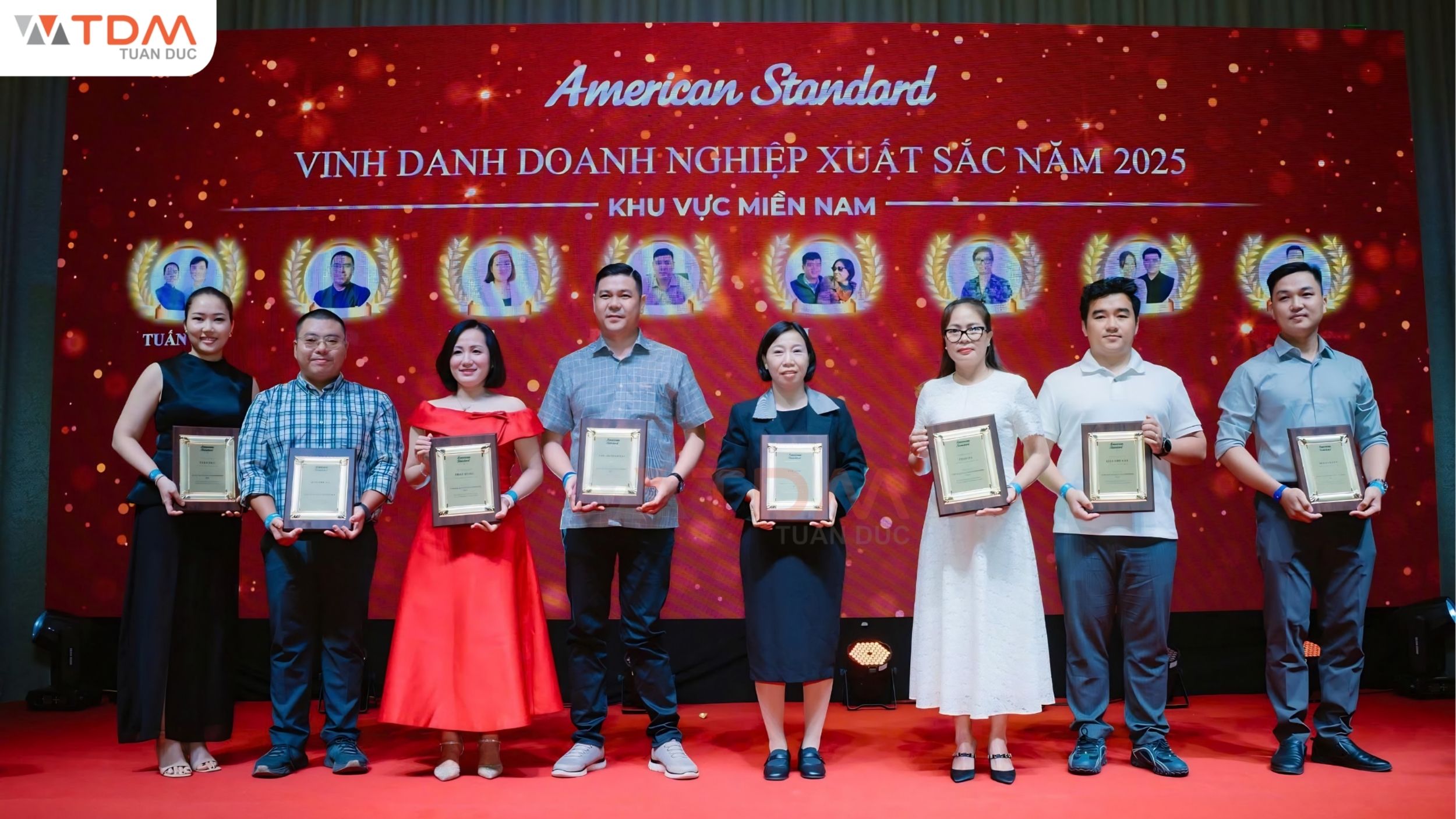 American Standard vinh danh TDM Tuấn Đức doanh nghiệp xuất sắc 2025