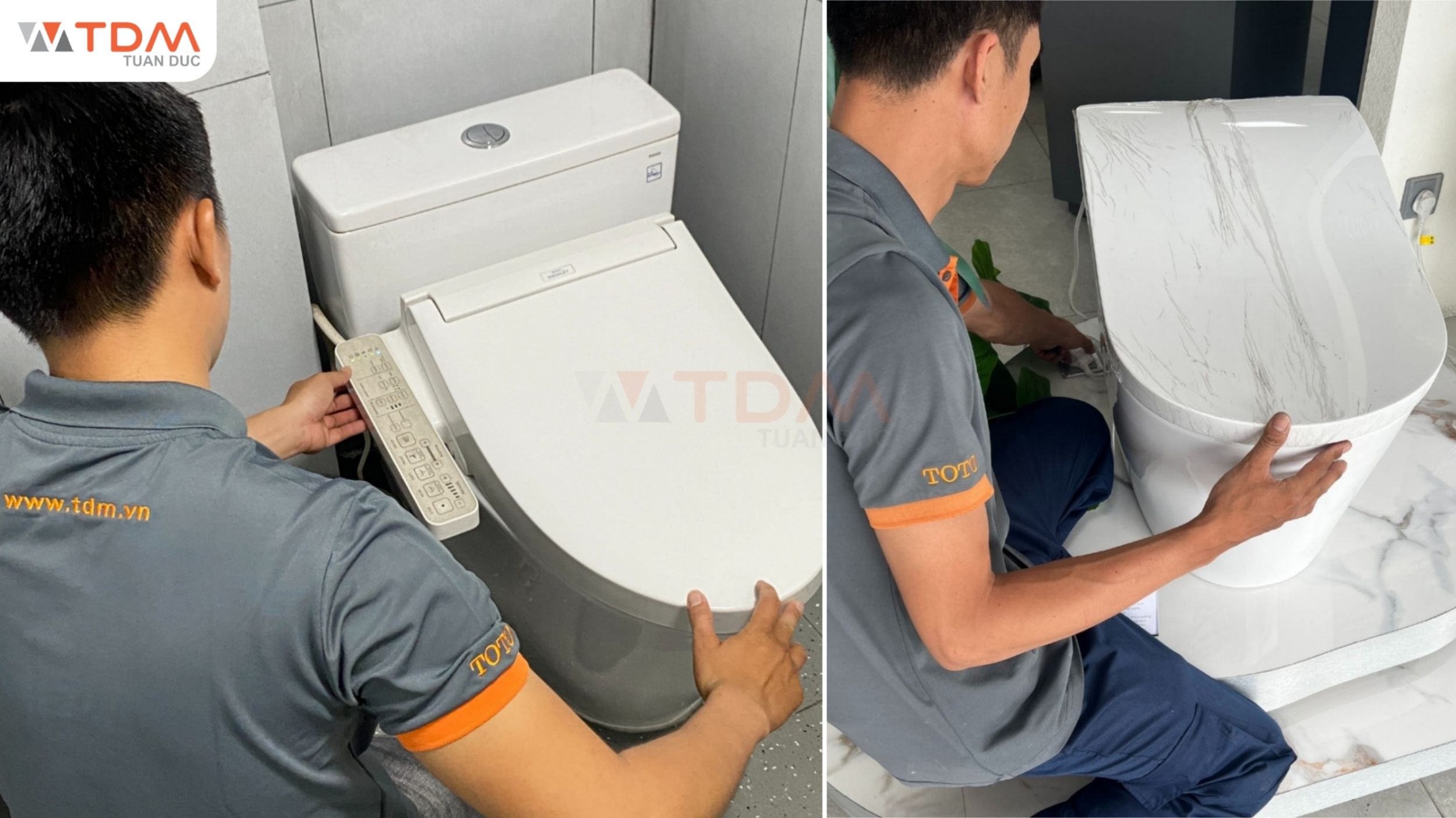 Dịch vụ hỗ trợ lắp đặt bồn cầu thông minh chuyên nghiệp toàn quốc