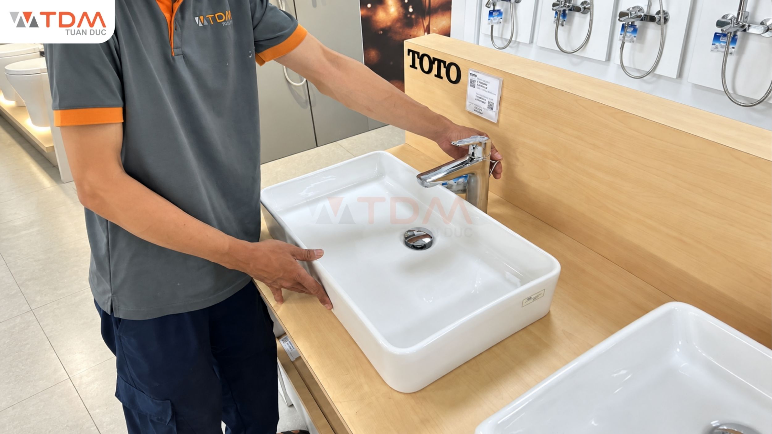 Dịch vụ hỗ trợ lắp đặt chậu rửa lavabo đặt bàn trên toàn quốc