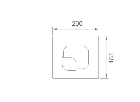 Bản vẽ kỹ thuật nắp đậy nút nhấn xả SIAMP LEMON1813