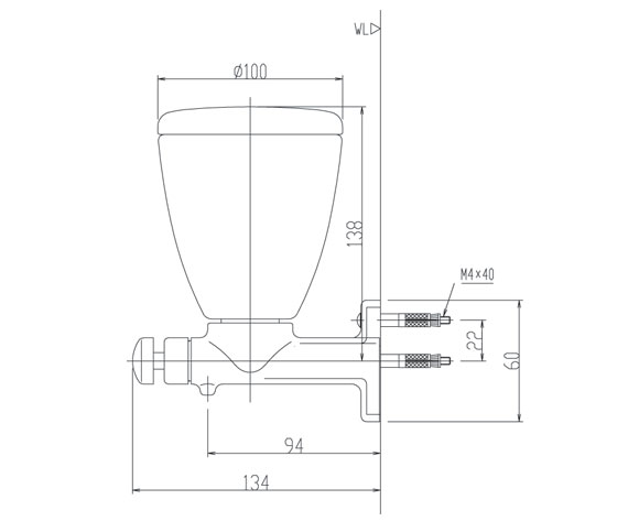 Bản vẽ kỹ thuật hộp xà phòng Inax KFV24AY