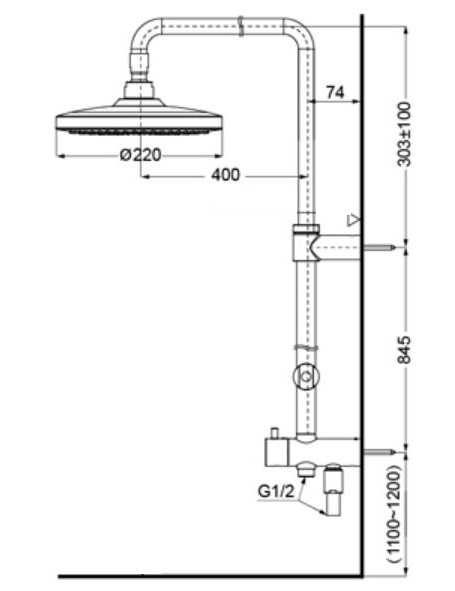 Thông số kỹ thuật thân cây sen TBW01001B1