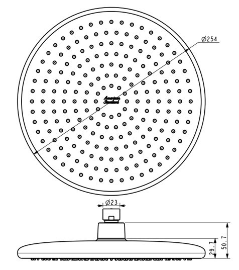 Bản vẽ bát sen tròn 1030960001 American