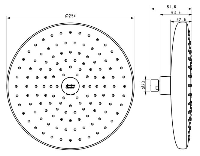 Bản vẽ bát sen tròn 1030970001 American
