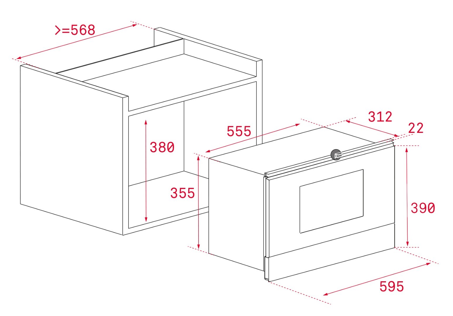 Lò vi sóng Teka ML 8220 BIS 112030000 kết hợp nướng cao cấp - Tuấn Đức