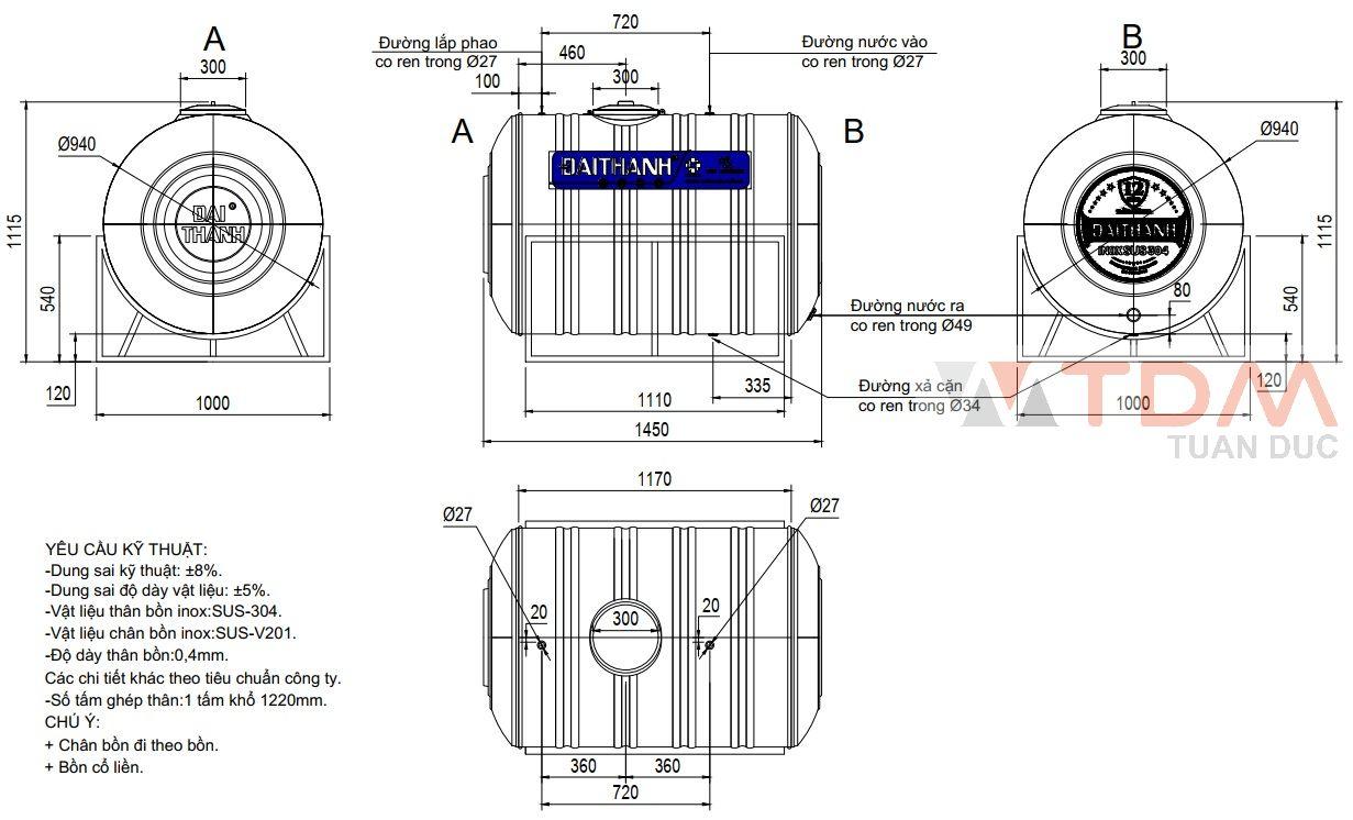 Đánh Giá từ Khách Hàng về Bồn Nước Inox 1000 Lít Đại Thành