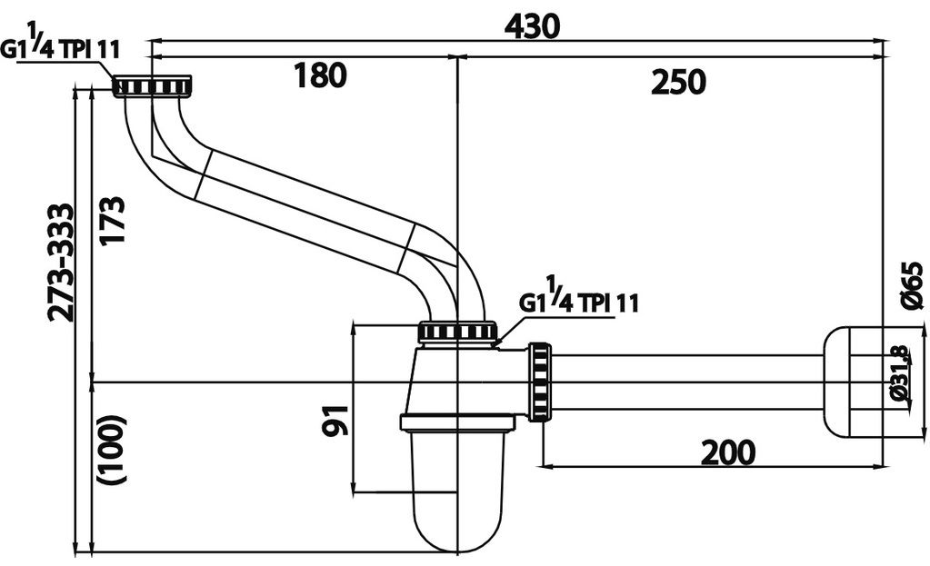 Bản vẽ kích thước co P Cotto CT 6813