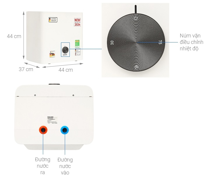 Chi tiết máy nước nóng Stiebe Eltron ESH 30 B