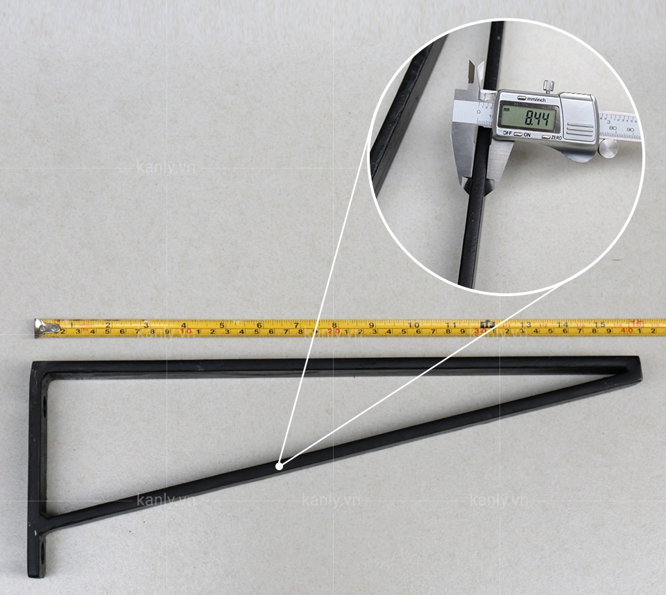 Hình ảnh thực tế giá đở sắt lavabo Kanly FW04.01